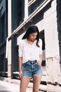 Beyaz Oversize Gömlek