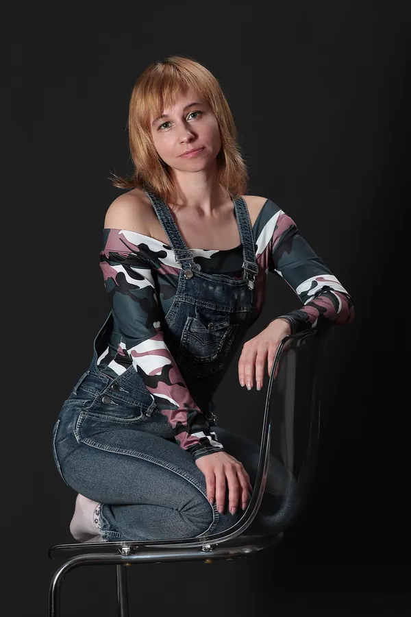 Koyu Denim Salopet