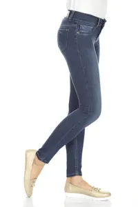 Lacivert Yüksek Bel Jegging