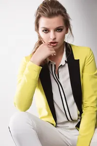 Limon Sarısı Blazer