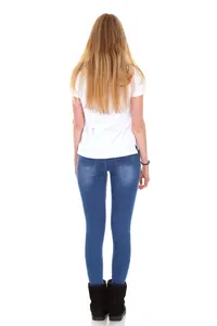 Orta Mavi Skinny Jean