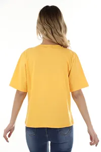 Sarı Oversize Tişört