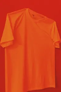 Turuncu Basic Tişört